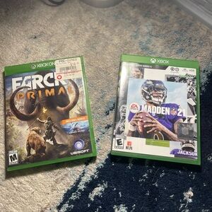 **Bundle deal** XBOX- Madden 21+Farcry Primal